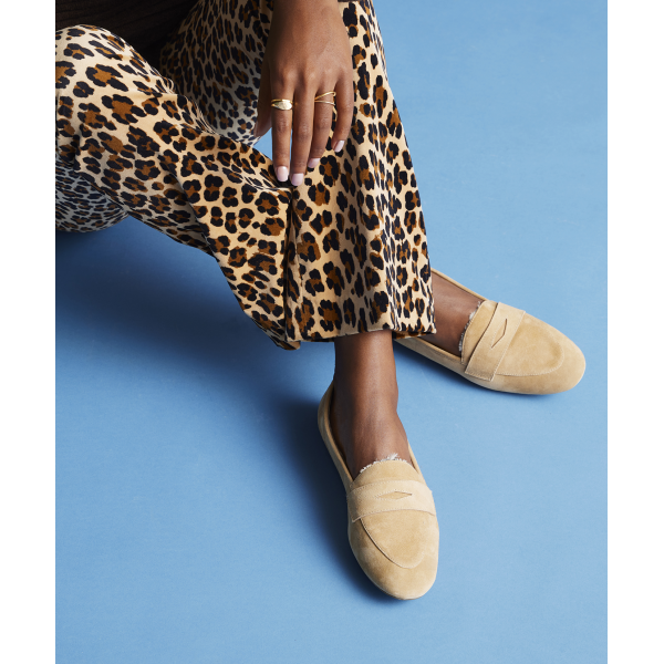 The Vesper - Biscuit Suede Faux Fur The Vesper - Biscuit Suede Faux Fur
