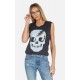 Kel Electric Skull and Bolt Tank Kel Electric Skull and Bolt Tank