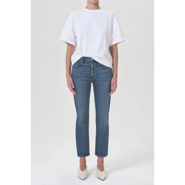 Kye Mid Rise Straight Jean Kye Mid Rise Straight Jean
