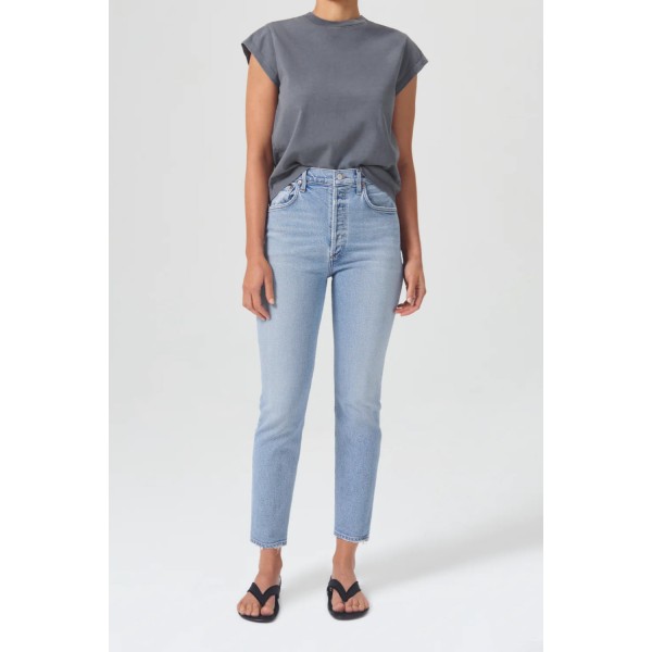 Riley Crop High Rise Jean Riley Crop High Rise Jean