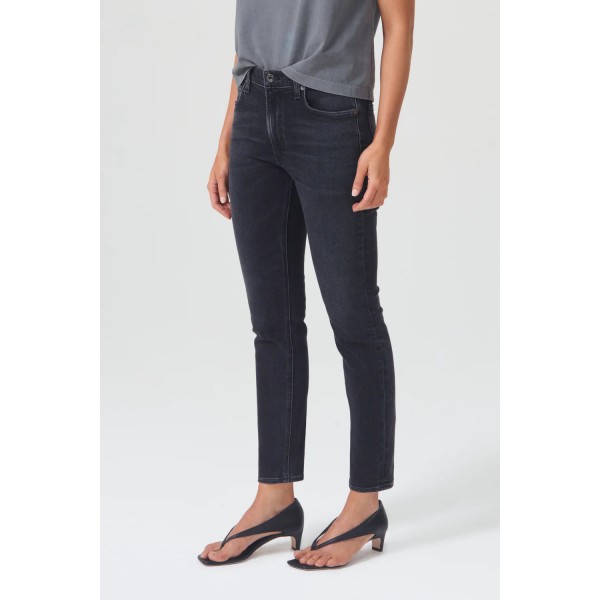 Willow Mid Rise Slim Crop Willow Mid Rise Slim Crop