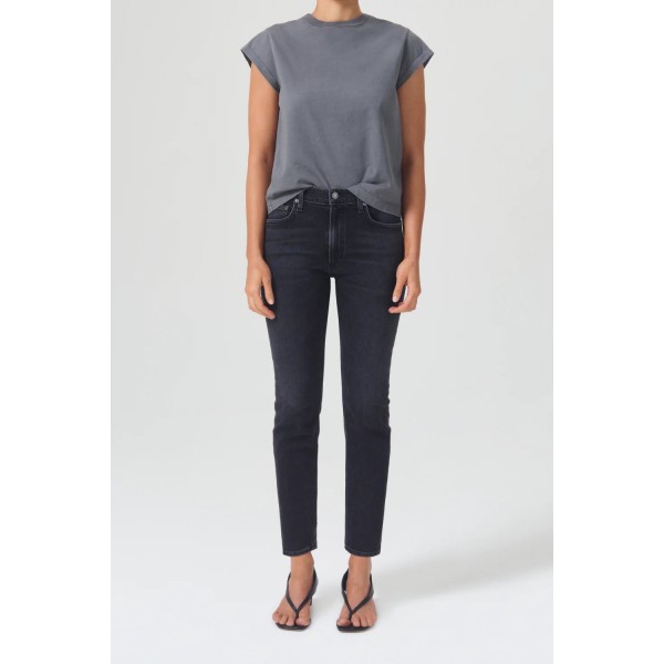 Willow Mid Rise Slim Crop Willow Mid Rise Slim Crop