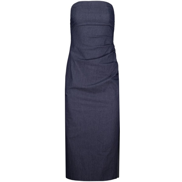 Naomi Strapless Denim Dress Naomi Strapless Denim Dress