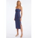 Naomi Strapless Denim Dress Naomi Strapless Denim Dress
