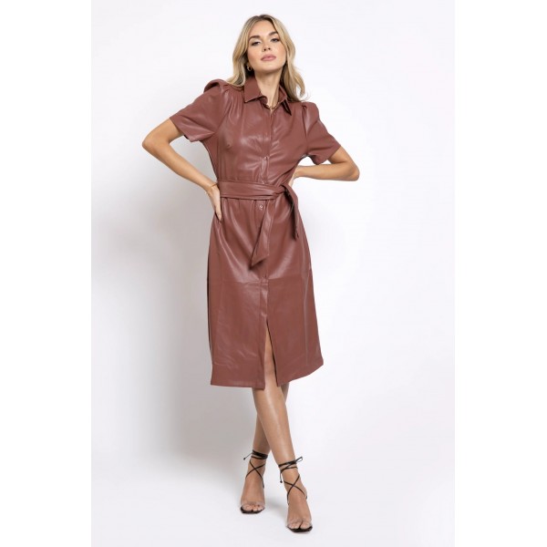Morgan Midi Vegan Dress Morgan Midi Vegan Dress