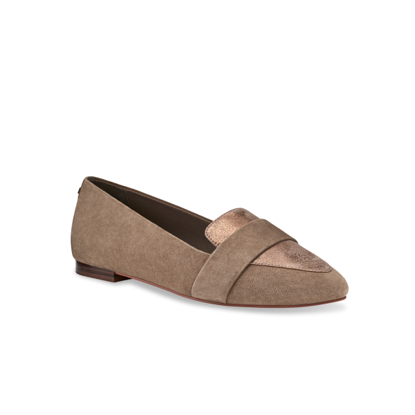 The Blackbird - Oak Shimmer Suede The Blackbird - Oak Shimmer Suede