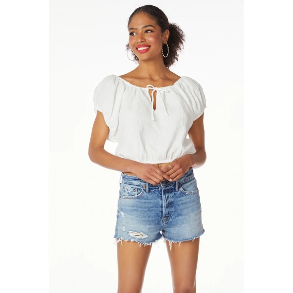Boatneck Tie Top Boatneck Tie Top