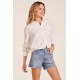 Gauze Button Front Shirt Gauze Button Front Shirt