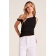 Twist Off the Shoulder Top Twist Off the Shoulder Top
