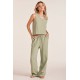 V Neck Gauze Tank V Neck Gauze Tank