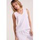 V Neck Gauze Tank V Neck Gauze Tank