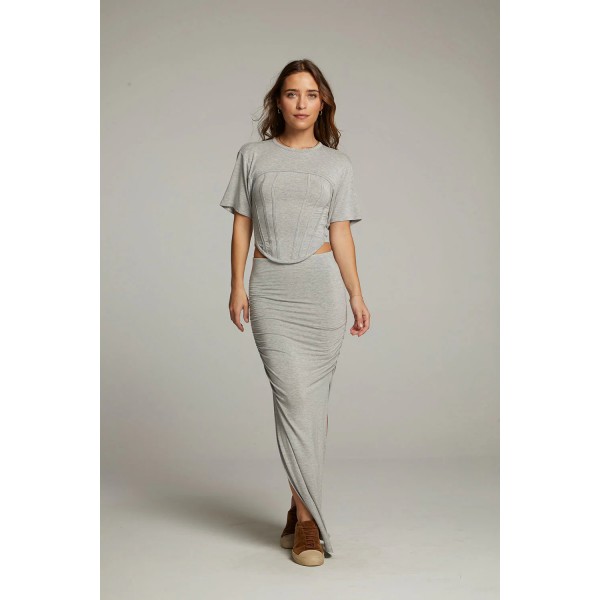 Bayside Heather Grey Tee Bayside Heather Grey Tee