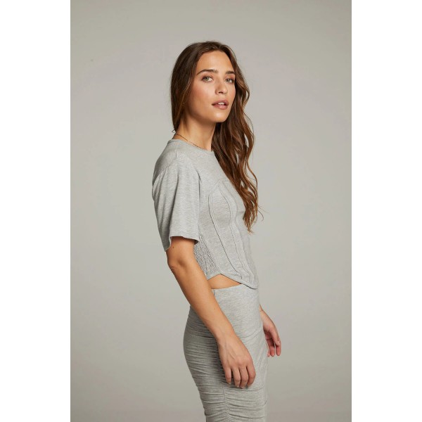 Bayside Heather Grey Tee Bayside Heather Grey Tee