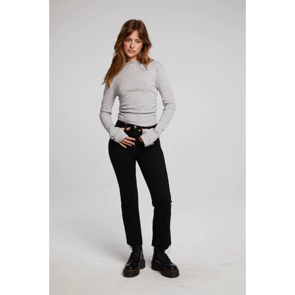Crystal Shirred Top Crystal Shirred Top