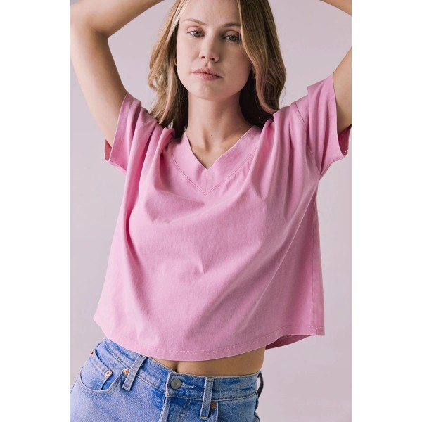 Mazzy V Neck Tee Mazzy V Neck Tee