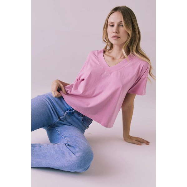 Mazzy V Neck Tee Mazzy V Neck Tee