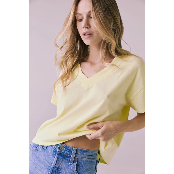 Mazzy V Neck Tee Mazzy V Neck Tee