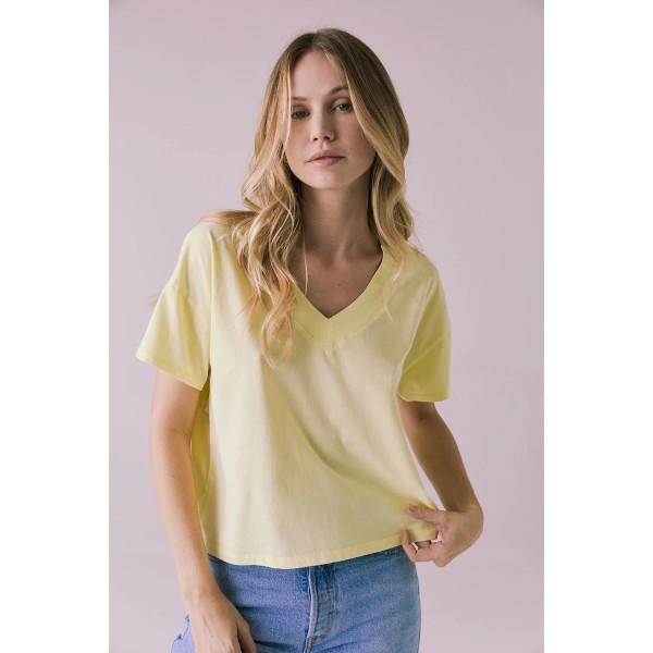 Mazzy V Neck Tee Mazzy V Neck Tee