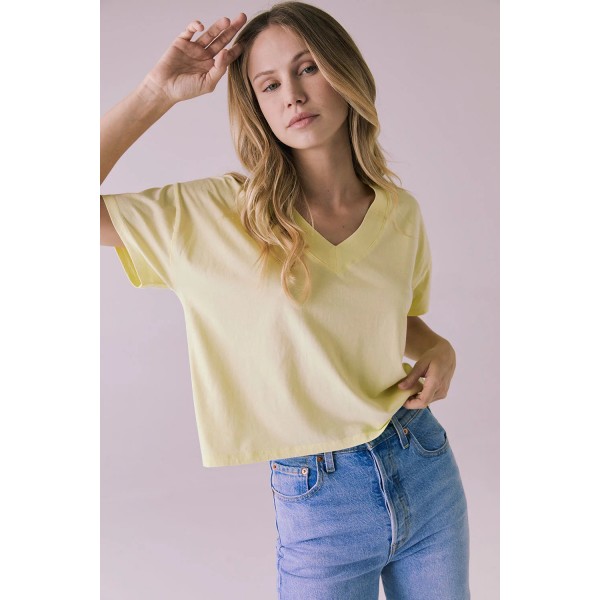 Mazzy V Neck Tee Mazzy V Neck Tee