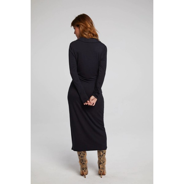 Palm Henley Dress Palm Henley Dress