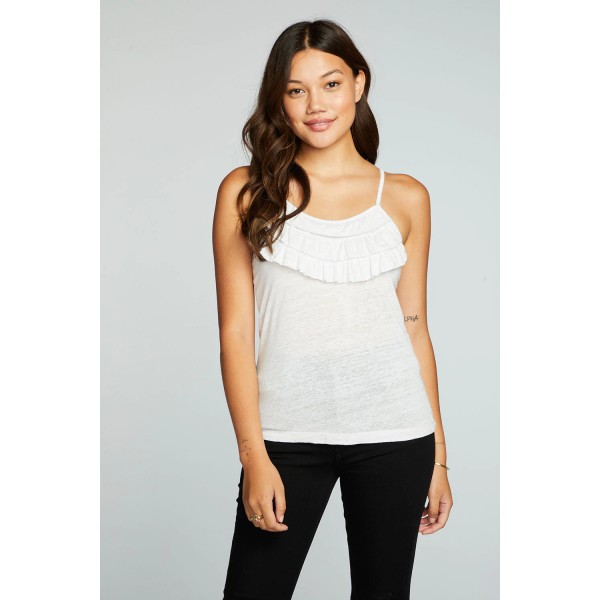 Strappy Ruffle Tank Strappy Ruffle Tank