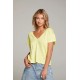 Linen V-Neck Tee Linen V-Neck Tee