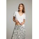 Linen V-Neck Tee Linen V-Neck Tee