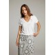 Linen V-Neck Tee Linen V-Neck Tee