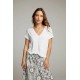 Linen V-Neck Tee Linen V-Neck Tee