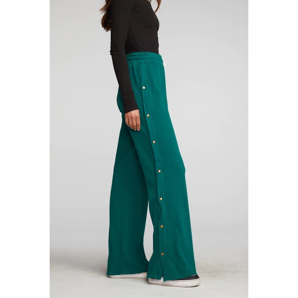 Wide Leg Button Sweat Pant Wide Leg Button Sweat Pant