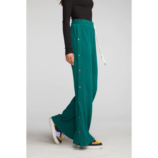 Wide Leg Button Sweat Pant Wide Leg Button Sweat Pant