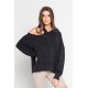 Oversized Cut Shoulder Hoodie Oversized Cut Shoulder Hoodie