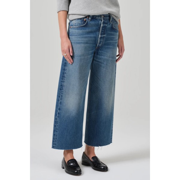 Ayla Raw Hem Crop Ayla Raw Hem Crop