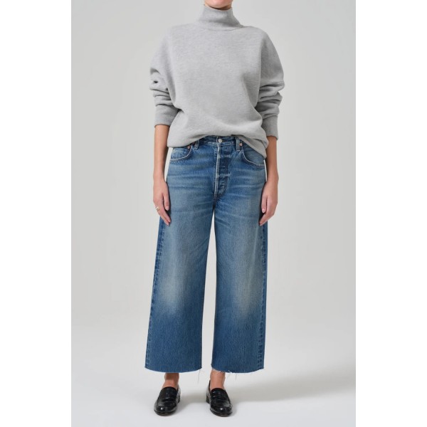 Ayla Raw Hem Crop Ayla Raw Hem Crop