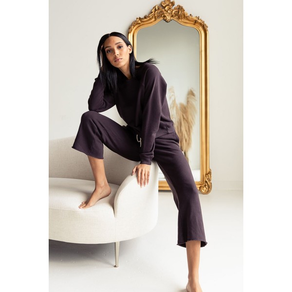 Wide Leg Crop Sweatpant Wide Leg Crop Sweatpant