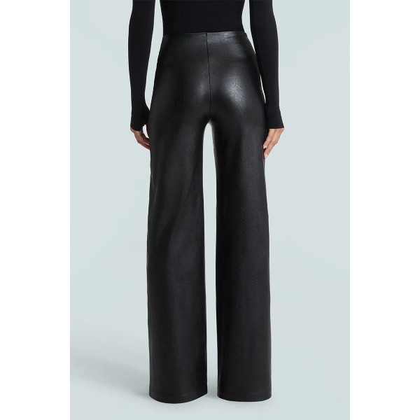 Faux Leather Wide Leg Pant Faux Leather Wide Leg Pant