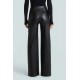 Faux Leather Wide Leg Pant Faux Leather Wide Leg Pant
