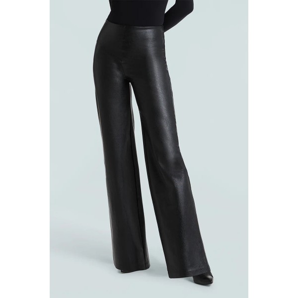 Faux Leather Wide Leg Pant Faux Leather Wide Leg Pant