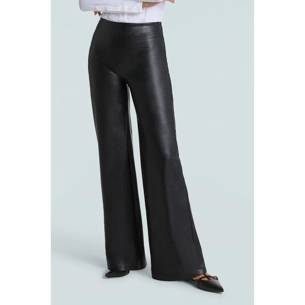 Faux Leather Wide Leg Pant Faux Leather Wide Leg Pant