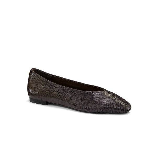 The Crane - Espresso Embossed Leather The Crane - Espresso Embossed Leather