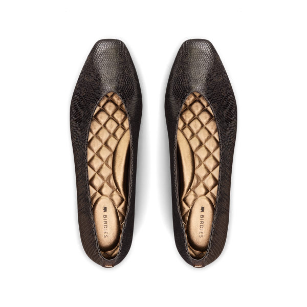 The Crane - Espresso Embossed Leather The Crane - Espresso Embossed Leather