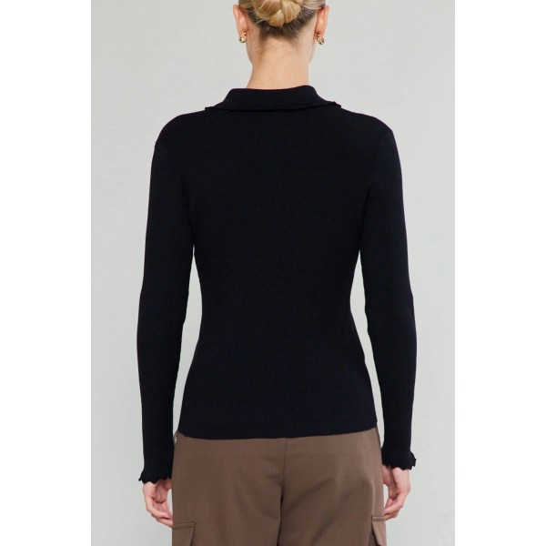 Polo Henley Knit Polo Henley Knit