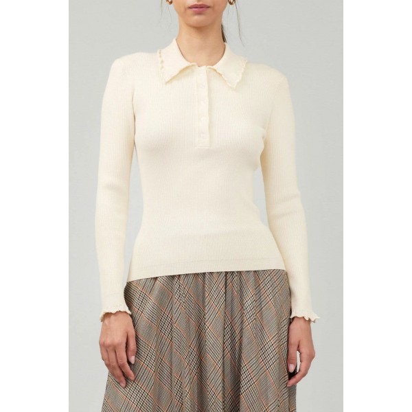 Polo Henley Knit Polo Henley Knit