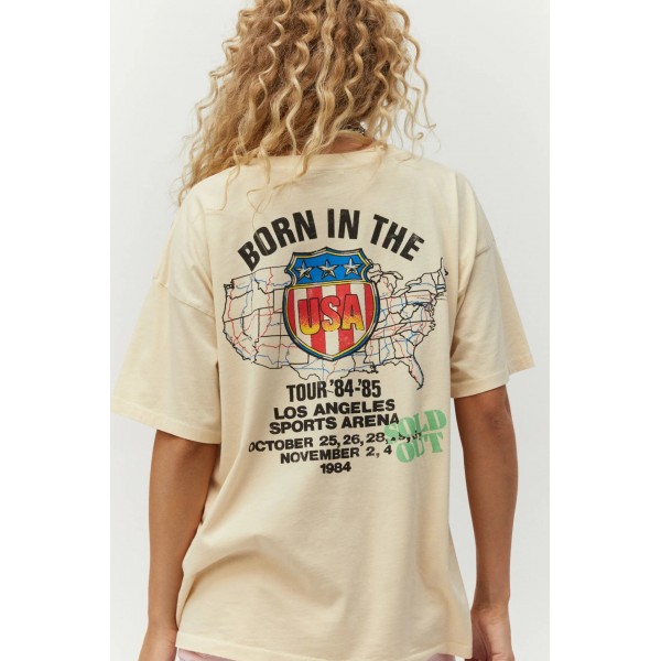 Bruce Springsteen Oversized Tee Bruce Springsteen Oversized Tee