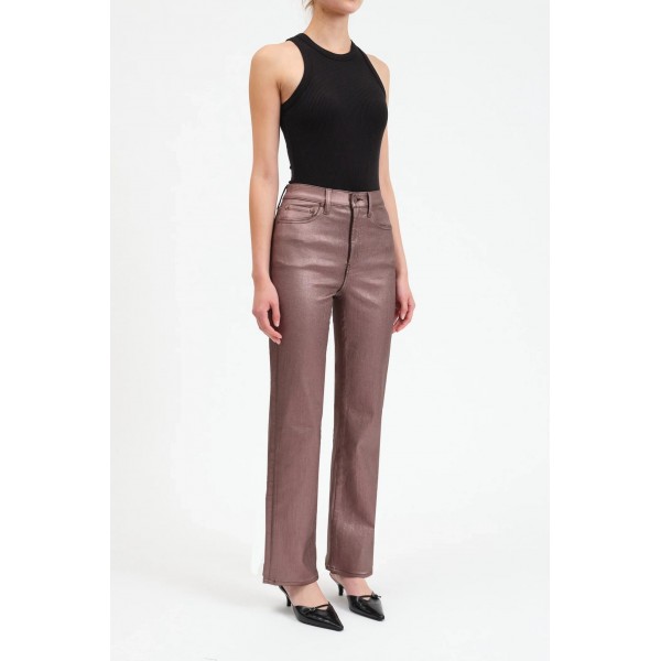 Sundaze High Rise Vintage Straight in Coated Penny Sundaze High Rise Vintage Straight in Coated Penny
