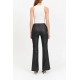 Heartbreaker Mid Rise Flare in Coated Asphalt Heartbreaker Mid Rise Flare in Coated Asphalt