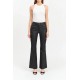 Heartbreaker Mid Rise Flare in Coated Asphalt Heartbreaker Mid Rise Flare in Coated Asphalt