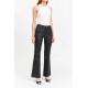 Heartbreaker Mid Rise Flare in Coated Asphalt Heartbreaker Mid Rise Flare in Coated Asphalt