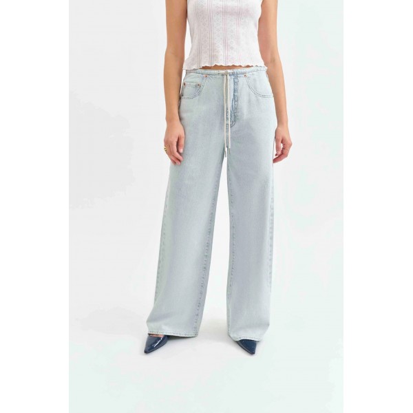 Madison Mid Rise Wide Leg Jean Madison Mid Rise Wide Leg Jean