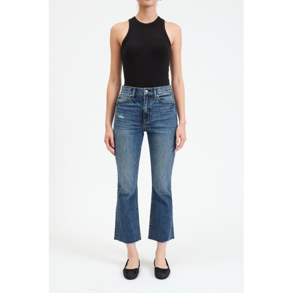 Shy Girl Crop Flare in Socialite Vintage Shy Girl Crop Flare in Socialite Vintage